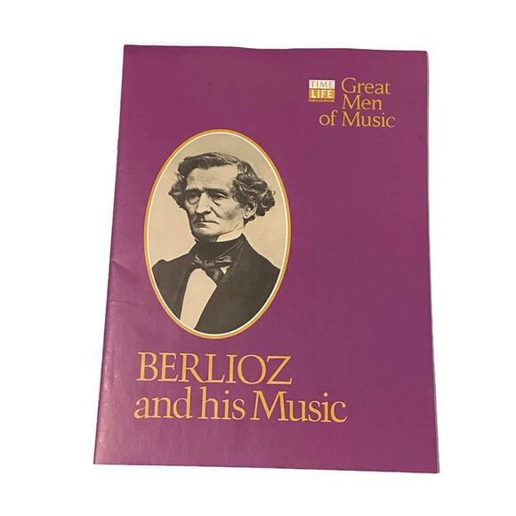 Hector Berlioz 4LP Great Men of Music Classical 1981 + Berlioz Music Book - Picture 4 of 9